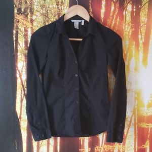 🍭(4/$15)🍭 Womens black dress shirt